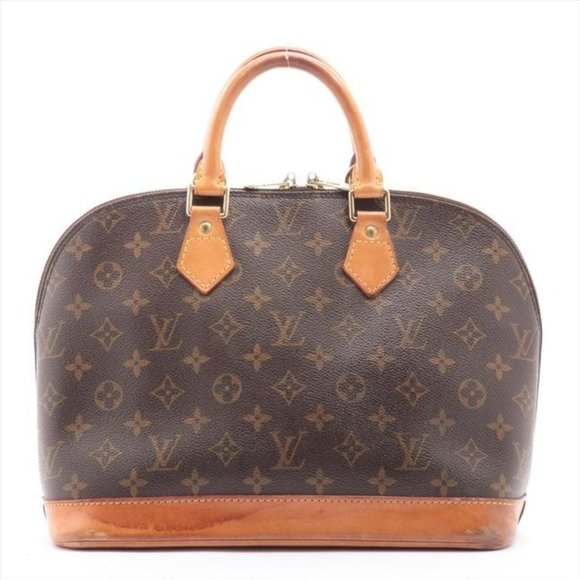 Louis Vuitton Alma Pm Brown Monogram Canvas Tote - Picture 1 of 9